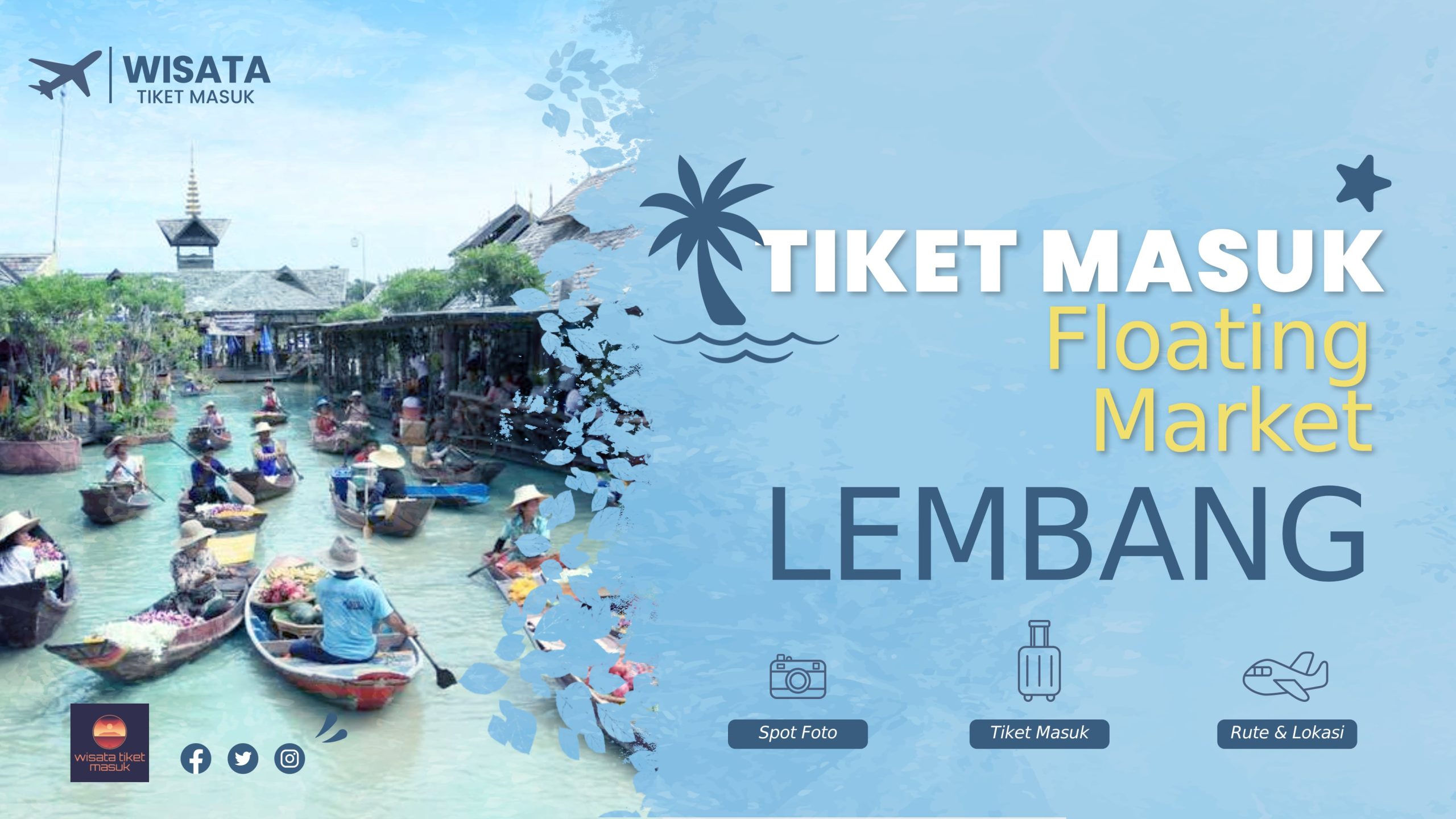 Harga Tiket Masuk Floating Market Lembang