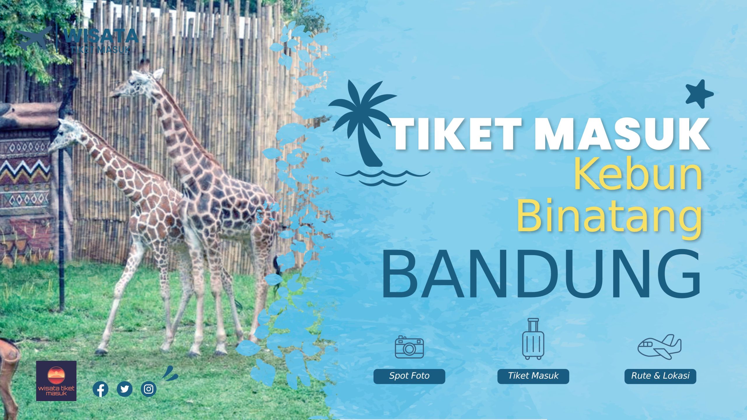 Tiket Masuk Kebun Binatang Bandung